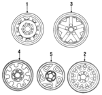 E3TZ1007B - Suspension: Wheel, Styled for Ford Image