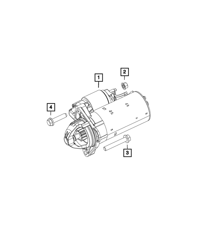 6101986 - Electrical: Hex Head Screw And Washer for Mopar Image image