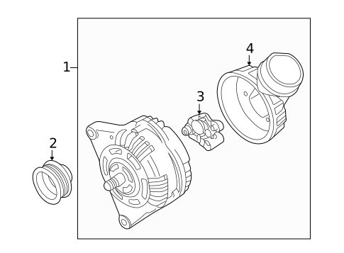 Alternator for 2005 Volkswagen Passat #0