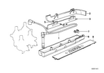 12121721933 - Engine Electrical System: Ignition Wire for BMW Image