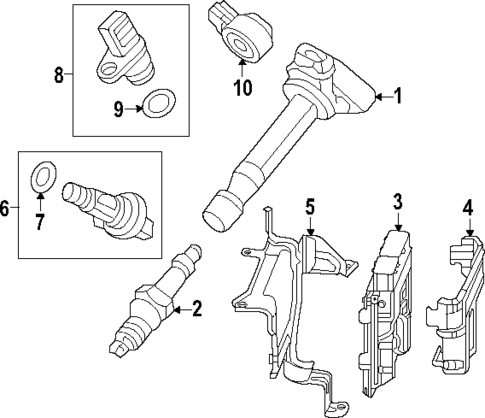 Powertrain Control for 2023 Honda Pilot #0