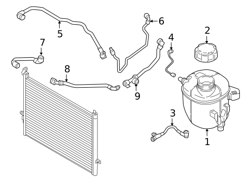 Hoses & Pipes for 2020 BMW 540i #0