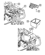 BK086525AA - Electrical: Storage Battery, Korea for Mopar Image