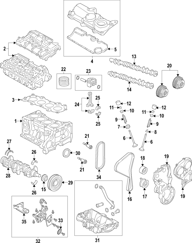 32240868 - : Engine Piston Ring for Volvo Image