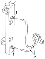 4809388AC - Cooling System: Hose for Chrysler: Voyager | Dodge: Caravan, Grand Caravan Image