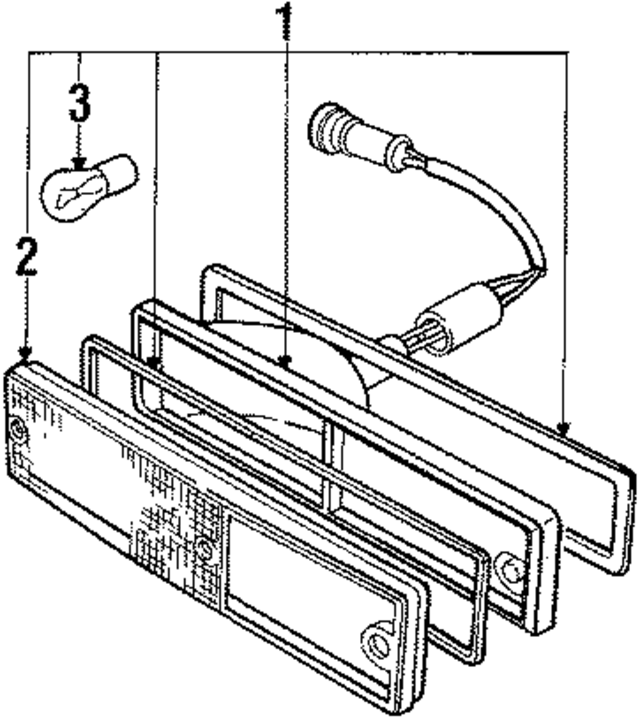DBC2594 - Electrical: Rear Lamp Assembly for Jaguar Image