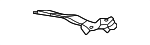 2146909502 - : Floor Pan Splash Shield Bracket for Mercedes-Benz Image