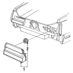 E46Y13A495A - : Backup Lamp Assembly Seal for Ford Image