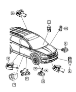 5179922AA - Electrical: Pressure Sensor for Mopar Image