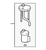 7702433070 - : 2007-2011 Toyota Camry - Fuel Pump Filter for Toyota: Camry Image