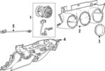 85059468 - : Lower Trim Panel for Chevrolet: Blazer EV Image