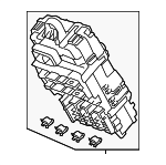 38200SZTA51 - : 2016 Honda CR-Z - Box Assembly Fuse (Rewritable) for Honda: CR-Z Image