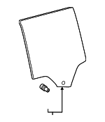 3CN845026A - Body: Door Glass for Volkswagen: Atlas Image