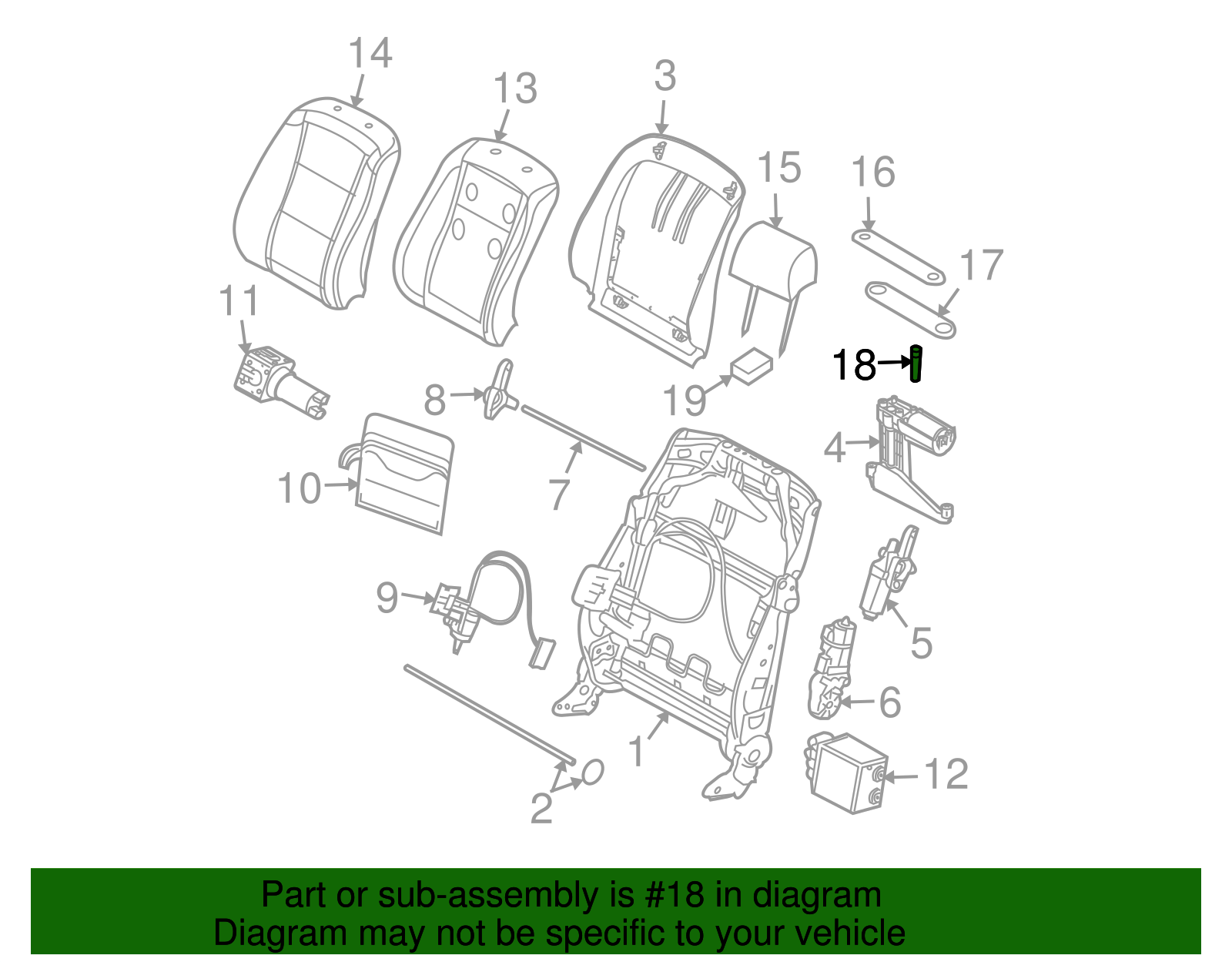 Headrest Guide - BMW (52-10-7-065-073)
