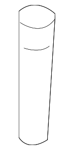 52109158857 - Body: Headrest Guide for BMW: 528i, 528i xDrive, 528xi, 535i, 535i xDrive, 535xi, 550i, M5 Image