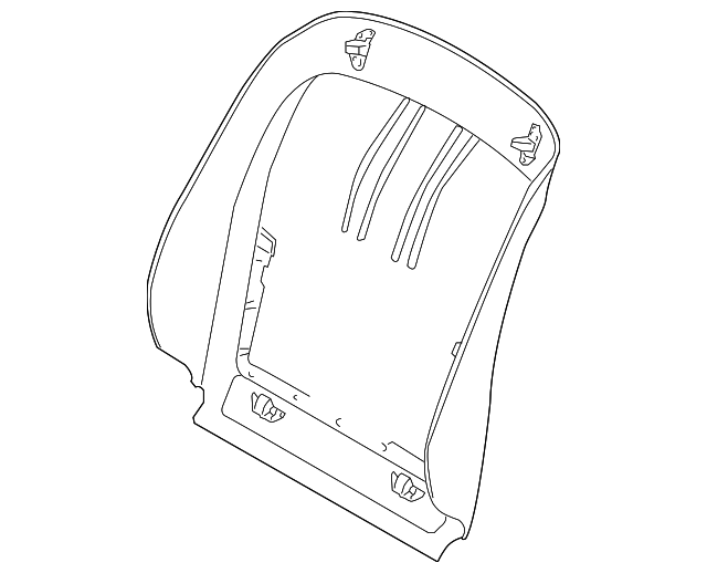 Seat Back Panel - BMW (52-10-7-015-656)