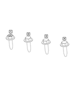 4749294AA - Electrical: Hex Flange Head Screw for Mopar Image