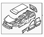 30779721 - Body: Body Assembly for Volvo: XC70 Image