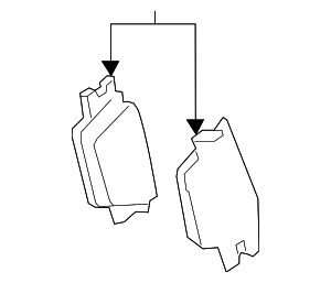 446648170 - : Brake Pads for Toyota Image