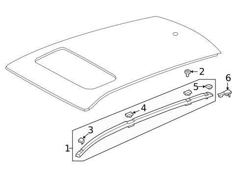 Luggage Carrier for 2012 Honda CR-V #0