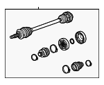 99734903803 - : Axle Assembly for Porsche: 911 Image