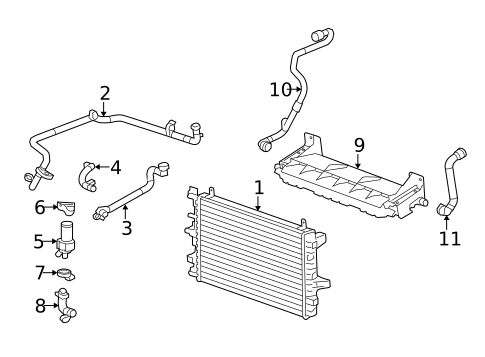 Intercooler for 2017 Jaguar F-Type #0