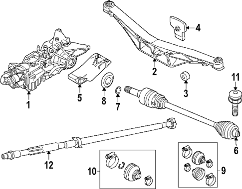Axle & Differential for 2025 Mini Countryman #0