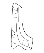 66521S6M000ZZ - Body: Corner Panel for Acura Image