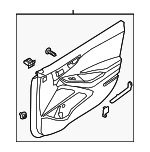 82308G7030T9Y - : Door Trim Panel for Hyundai Image