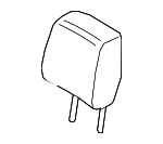 JL7Z78611A09AW - : Headrest for Lincoln: Navigator Image