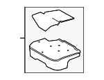 NL7Z78632A23A - : Seat Cushion Pad for Lincoln: Navigator Image