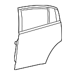 5008883AL - Body: Door Shell for Dodge: Avenger Image