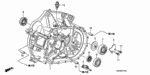 21000PPT405 - Transmission - Manual: CASE, CLUTCH for Honda Image