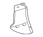 92159185 - Body: Lower Deflector for Pontiac: GTO Image
