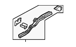 92192033 - Body: Rail Assembly for Pontiac: GTO Image