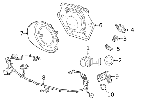 Electrical Components for 2018 Chrysler Pacifica #0