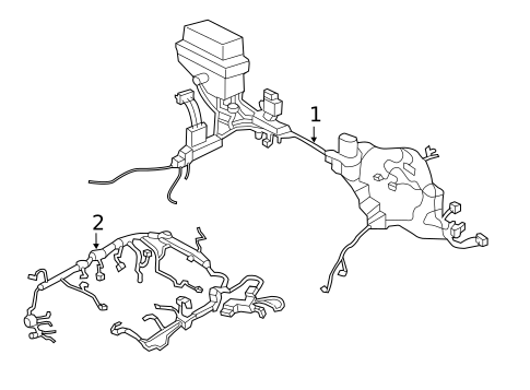 Wiring Harness for 2015 Hyundai Equus #0