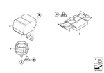65756970943 - Audio, Navigation, Electronic Systems: Tilt-Sirene with Inclination Indicator for Mini Image