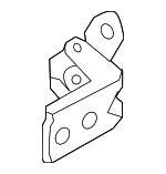 793202E000 - Body: Lower Hinge for Kia: EV6, Forte, Forte5, K4, K5, Niro, Niro EV, Optima, Rondo, Seltos, Sorento, Soul, Sportage Image