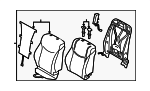 7143047170G0 - : 2010-2011 Toyota Prius - Seat Back Assembly for Toyota: Prius Image
