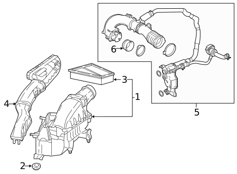 Air Intake for 2018 INFINITI QX30 #0