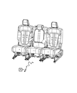 68427430AD - Electrical: Rear Seat Wiring for Mopar Image