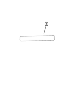 4894640AA - Labels: Door Glass Label for Mopar Image