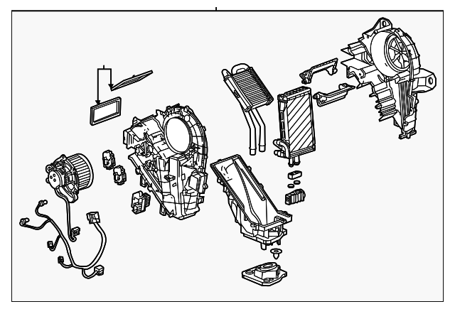 2021-2026 GM AC & Heater Assembly 85620699 GM | GMPartsDirect.com