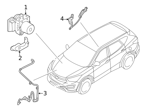 Sensors for 2017 Hyundai Santa Fe #0