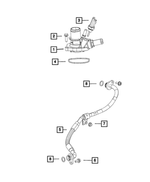 68119538AA - Cooling: Hex Flange Head Bolt for Mopar Image