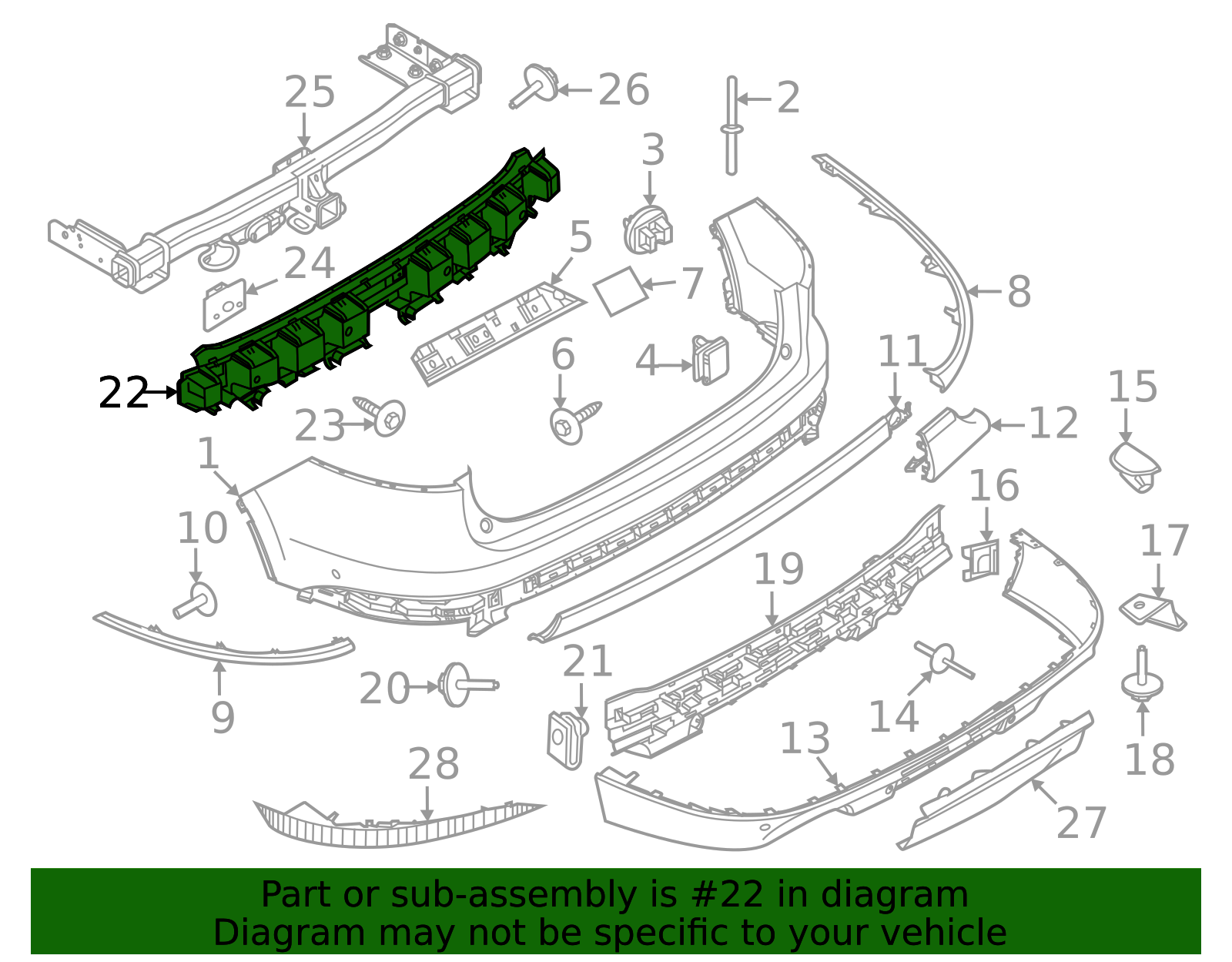 LC5Z-17E855-C - Absorber 2020-2025 Lincoln Aviator | Ford Parts Direct