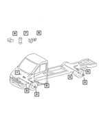 5103654AA - : Brake Indicator Wiring for Dodge: Sprinter 2500, Sprinter 3500 Image