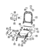 5072741AA - Interior Trim: Trim Screw for Mopar Image