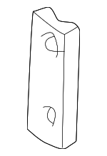 55359708AA - Body: Striker Plate for Ram: Dakota Image